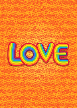 Rainbow Lgbtq + Pride Mosaic