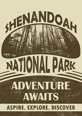 Shenandoah National Park: Adventure AwaitsPoster