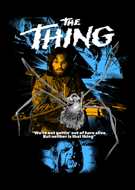 The Thing Movie Poster Art
