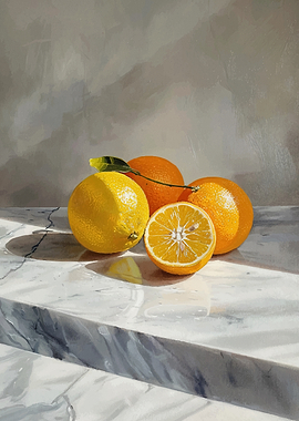 Still Life with Citrus Fruits