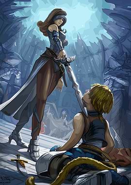 Fantasy Duel with Sword