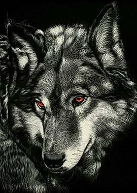 Wolf Portrait