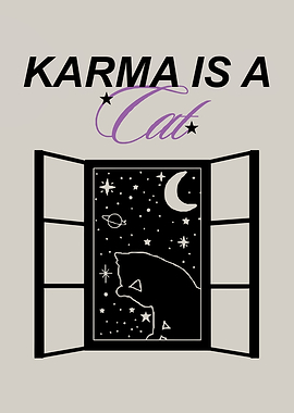 Karma is a Cat Window View
