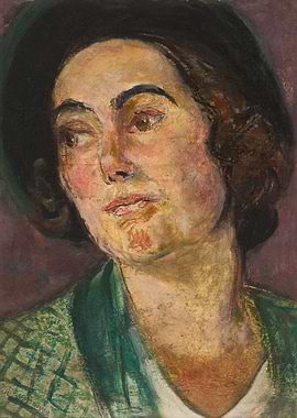 Portrait of a Woman with Hat