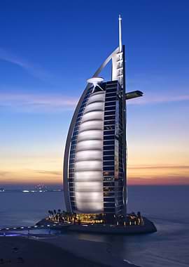 Burj Al Arab at Dusk