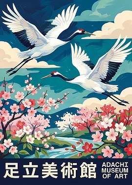 Adachi Museum of Art Poster