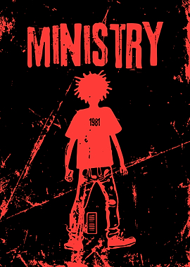 Ministry Band Poster Art