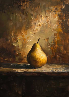 Pear Still Life Painting