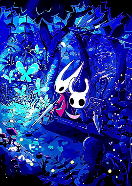 Hollow Knight Digital Poster Art