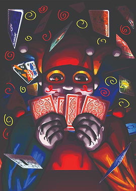 Balatro with Cards Digital Art