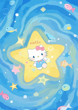 Hello Kitty Starry Ocean