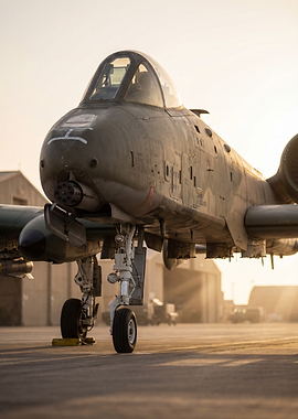 A-10 Thunderbolt II Close-Up