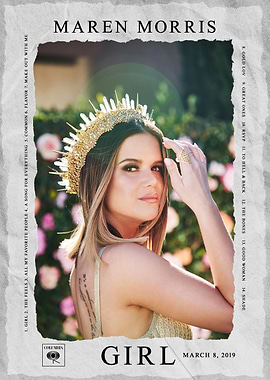 Maren Morris GIRL Album Cover