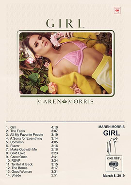 Maren Morris - Girl Album Cover