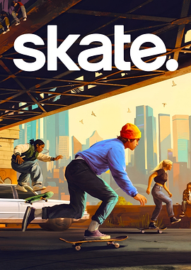 Skateboarding in the City