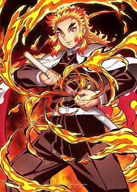 Demon Slayer Mugen Train Arc: Rengoku Ode to the Flame