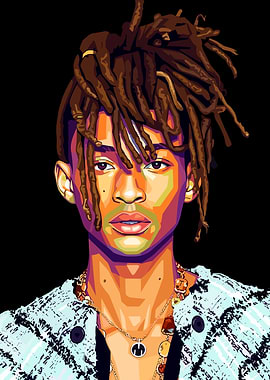 Jaden Smith Pop Art Portrait