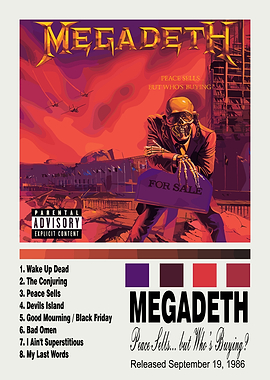 Megadeth Peace Sells Album Cover Art