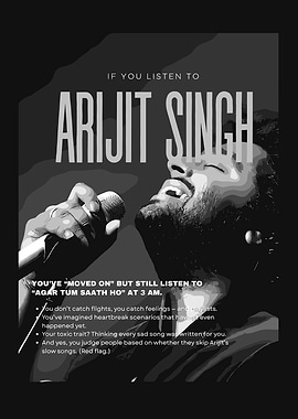 Arijit Singh Music Poster