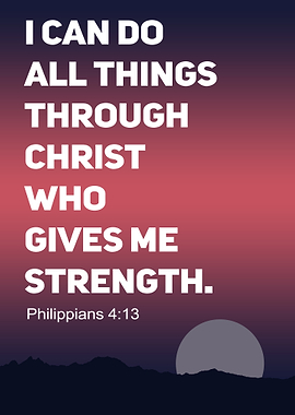 Bible Verse Philippians 4:13 | Jesus Scriptures Inspiration
