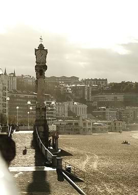 San Sebastian Beach Clock Tower