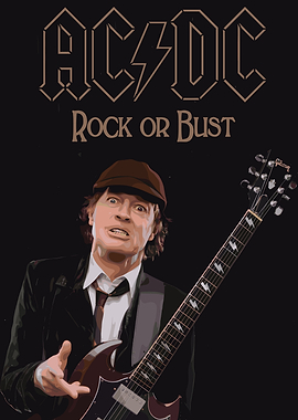 AC/DC Rock or Bust Poster