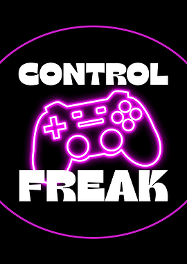 Control Freak Gaming Neon Sign