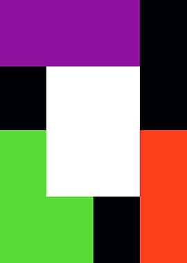 Colorful Geometric Abstract