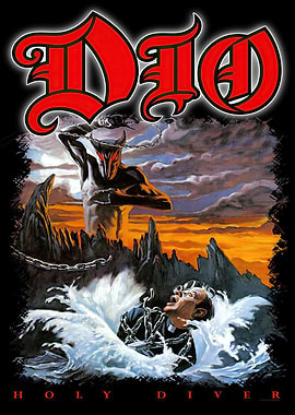 Dio Holy Diver Album Cover Art