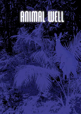 Animal Well Game Poster