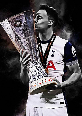 Reguilon Player with Trophy