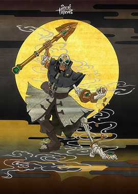 Sea of Thieves Skeleton with Shovel