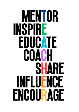 Teacher Qualities Typography Art