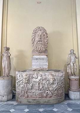 Ancient Roman Sculptures and Reliefs