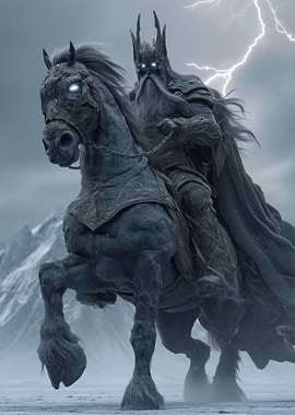 Odin on Sleipnir