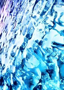 Abstract Blue and White Texture