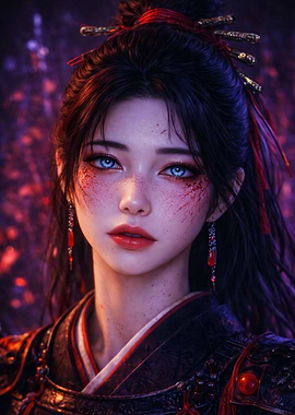 Crimson Silence of the Warrior