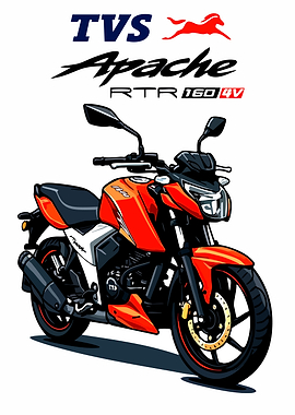 TVS Apache RTR 160 4V Motorcycle