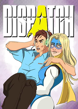 Ninja Troll Dispatch Comic Art