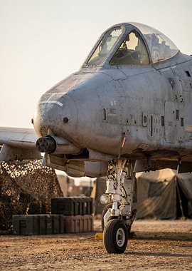 A-10 Thunderbolt II Close-Up