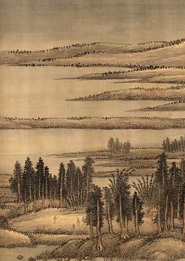 Chinese Nature Landscape Painting Wang Hui