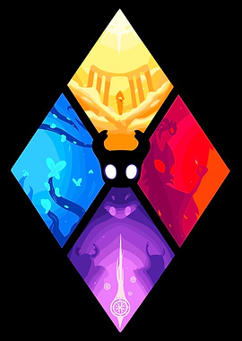 Hollow Knight Diamond Art