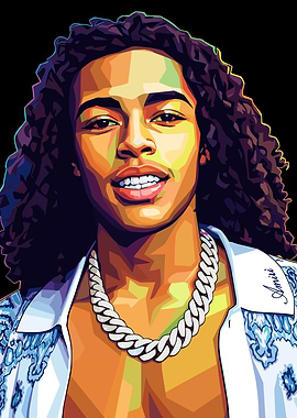 DD Osama Pop Art Portrait