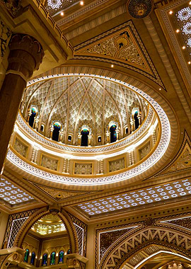 Ornate Dome Interior Architecture