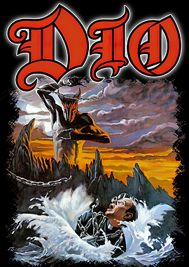 Dio Holy Diver Album Cover Art