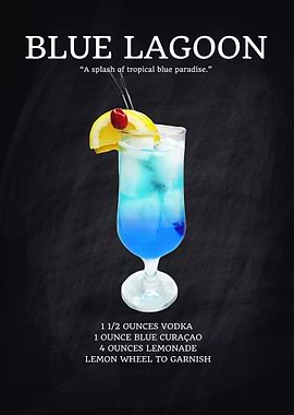 Blue Lagoon Cocktail Recipe