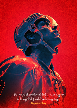 Wayne Gretzky Art Poster