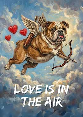 Cupid Bulldog: Love is in the Air