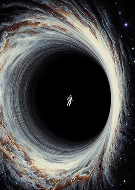 Astronaut in a Black Hole