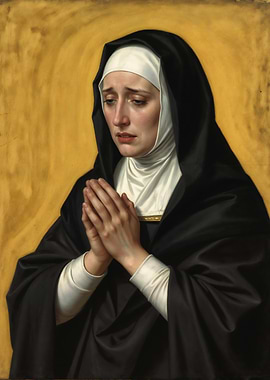 Nun in Prayer